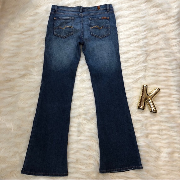 7 For All Mankind flare jeans size 29. - Picture 5 of 8